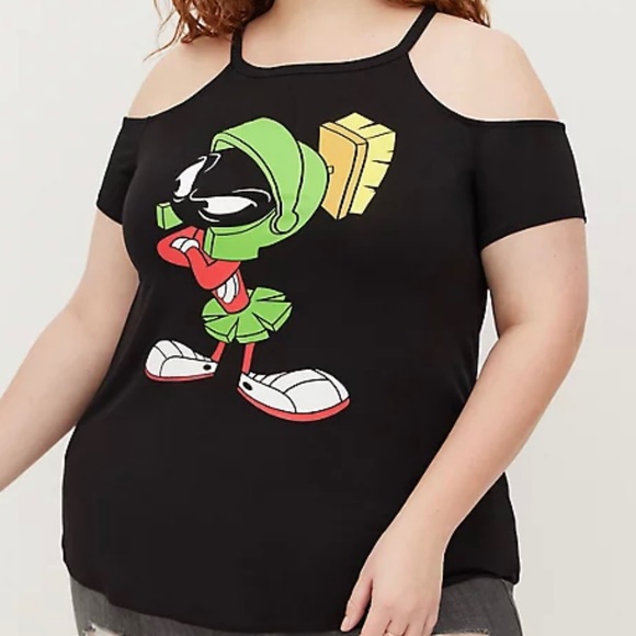 NWT Torrid Looney Tunes Marvin The Martian Top - Picture 3 of 11
